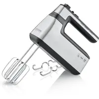 Severin Draadloze mixer HM 3843 100 W Matzwart en Inox