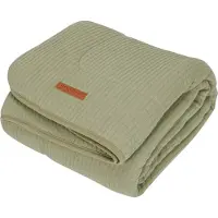 Little Dutch Deken Babybedje Pure&Soft Pure Olive