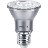 Philips Value LED Lamp Reflector E27 PAR20 6W 540lm 25D - 930 Warm Wit | Beste Kleurweergave - Dimbaar - Vervangt 5W