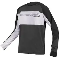 Endura MT500 LTD Long Sleeve Jersey Zwart / Wit || Maat: M