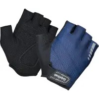 Gripgrab - Rouleur Padded Korte Vinger Zomer Fietshandschoenen - Navy Blauw - Unisex - Maat S