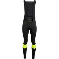 Vaude Kuro Warm Bib Tights Zwart Geel || Maat: XL