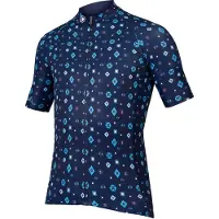 Endura Supercraft Short Sleeve Jersey Blauw S Man