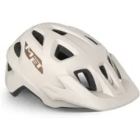 Met Echo Helm Wit Brons Mat 2022 || Maat: L (57-60 cm)
