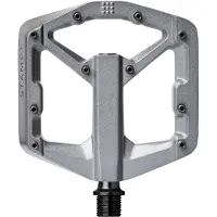 Crankbrothers Paar Stamp 3 Grijs Magnesium Pedalen || Maat: S