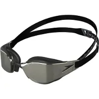 Speedo Fastskin Hyper Elite Mirror Swimming Goggles Zwart
