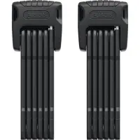 ABUS vouwslot Bordo Granit 6500K met SH-slothouder - set van 2 - fietsslot met XPlus-cilinder voor hoge bescherming tegen manipulatie - -Security Level 15 - lengte 90 cm