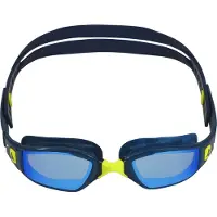 Aqua sphere Ninja Lens Mirror Swimming Goggles Blauw