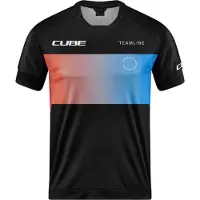Cube Teamline Korte Mouw Enduro Trui