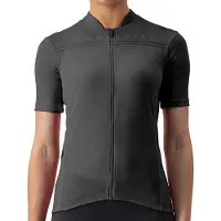 Castelli Anima 4 Korte Mouw Fietsshirt Licht Zwart Dames, Maat S