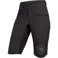 Endura SingleTrack II Black Women's Shorts