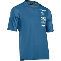 Northwave Bomb Short Sleeve Jersey Blue || Maat: L