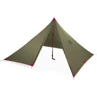 MSR - Ultra lichtgewicht tenten - Front Range Green voor Unisex - Kaki