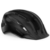 Met Downtown Fietshelm Mannen & Vrouwen – Fietshelm Racefiets Volwassenen – E-Bike – Trekking – Maat S/M (52-58cm) – Black Glossy (Zwart)