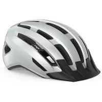 Met Downtown Helm Briljant Wit 2022 || Maat: M-L (58-61 cm)