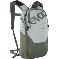 Evoc RIDE 8L rugzak + 2L WATER POCKET - Grijs/Olijfgroen