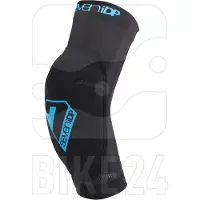 7idp Kinder Elleboogbeschermers Transition Zwart / Blauw || Maat: Kid L/XL