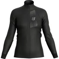 Compressport Women's Hurricane Windproof Jacket Black || Maat: L