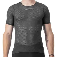 Castelli - Pro Mesh 2.0 Short Sleeve - Fietsonderhemd L, grijs