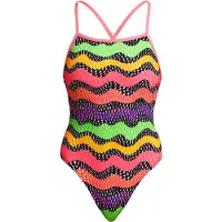 Funkita Tie Me Tight Eendelig badpak Dames DE 36 | US 32 2023 Badmode