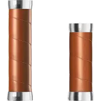 Brooks Handvatten Slender Leather grips 100/130mm honey