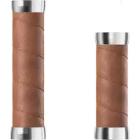 Brooks Handvatten Slender Leather grips 100/130mm aged