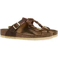 Birkenstock Teenslipper 'Gizeh' kastanjebruin