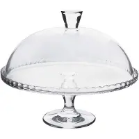 Secret De Gourmet Plateau - Met Stolp - Glas - 32,2 cm