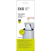 EKO Vuilniszakken - 10 tot 15 liter (20 stuks, Type C, Extra sterk)