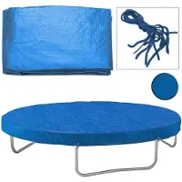 Monzana Overtrek Trampoline Blauw Ø426cm