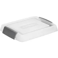 Sunware hoge deksel voor opslagbox van 17/32/45 liter transparant 47 x 37 x 7 cm - Opbergbox