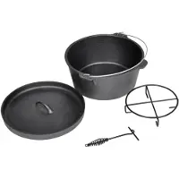 vidaXL Braadpan outdoor Ø30 cm