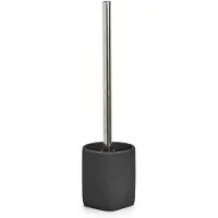 Zeller Toilettenbürste Dark Stone Schwarz