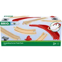 BRIO oplopende curven track pack |