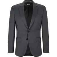 BOSS ONE Slim-fit colbert van scheerwollen serge