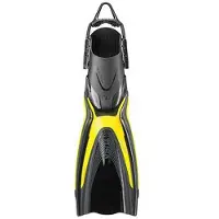 Tusa Hyflex Switch Duikvinnen - High-Performance zwemvinnen met efficiënte krachtoverdracht - Zwart/Geel - Maat M (40–44) - (26–28 cm) - SF-0104 M FY