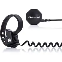 Midland Motorradio BTT Bluetooth-knop, zwart, Walkietalkie, Zwart