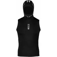 Huub Hooded Vest Zwart || Maat: L