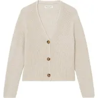 Marc O'Polo Gebreid vest crème