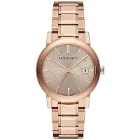 Burberry BU9034 Rose wijzerplaat roségoudkleurig dameshorloge