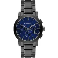 Burberry BU9365 Chronograaf The City Gun Metal Herenhorloge