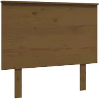 vidaXL Hoofdbord 94x6x82,5 cm massief grenenhout honingbruin