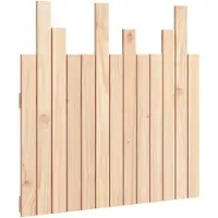 vidaXL Hoofdbord wandmontage 82,5x3x80 cm massief grenenhout