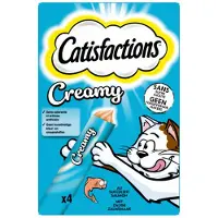 Catisfactions Kattensnack Zalm Creamy 4 x 10 gr