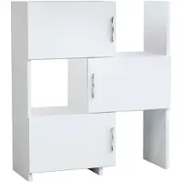 Emob Moderne witte multifunctionele kast van Woody Fashion.