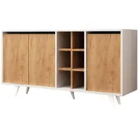 Kalune Design TV-meubel Prava | mdf naturel 140x86x40 cm tv-meubels | NADUVI