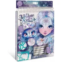 Nebulous Stars - Creatief Schetsboek Ijs en Glitter Met Gelpennen - tekenen en kleuren