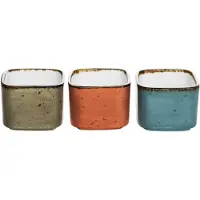 Cosy & Trendy Dipschaaltjes Brisbane 6 x 6 cm - 3 Stuks