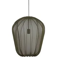 Light & Living Hanglamp Ø50x60 cm PLUMERIA donker groen