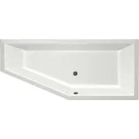 Xenz Society Compact Rechts bad 170x75 mat wit